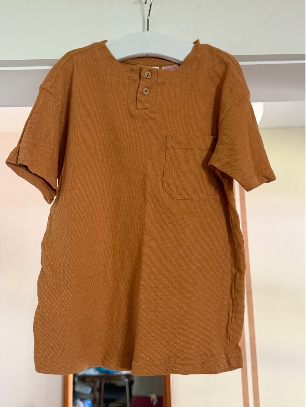 Zara Waffle Tee Size 5-6 years